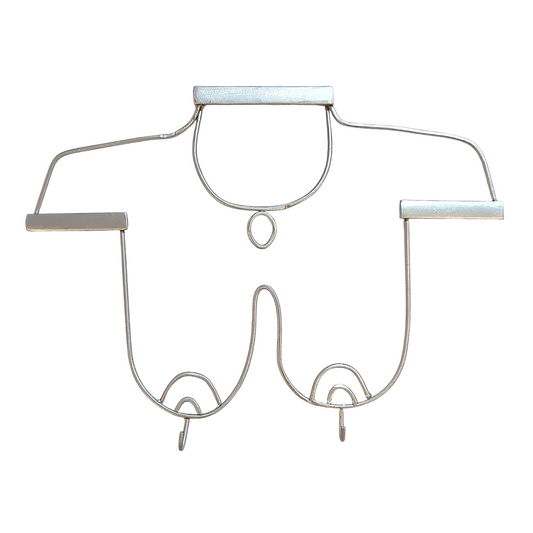 Dear Mrs. Fantasy
Key Figure, 2025 
Welded steel sculpture
13.5 x 9.5 in