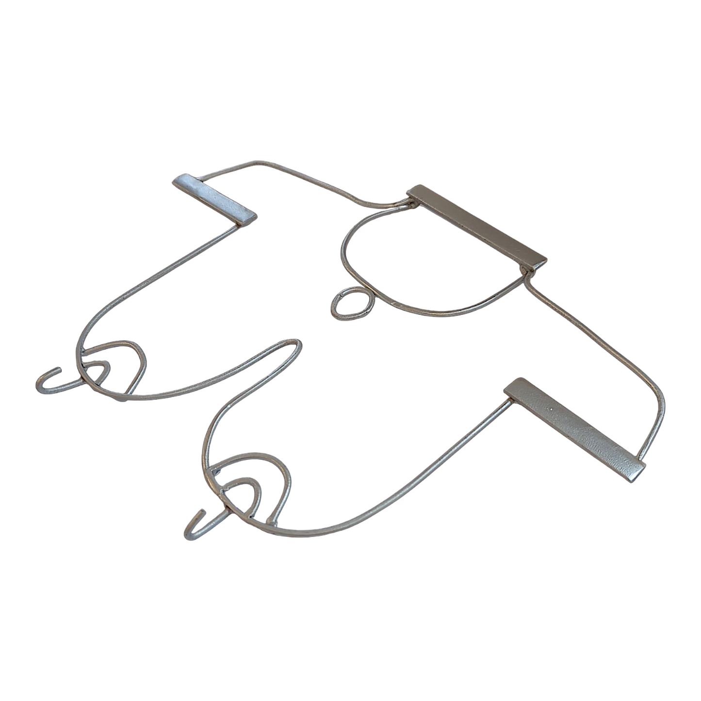 Dear Mrs. Fantasy
Key Figure, 2025 
Welded steel sculpture
13.5 x 9.5 in