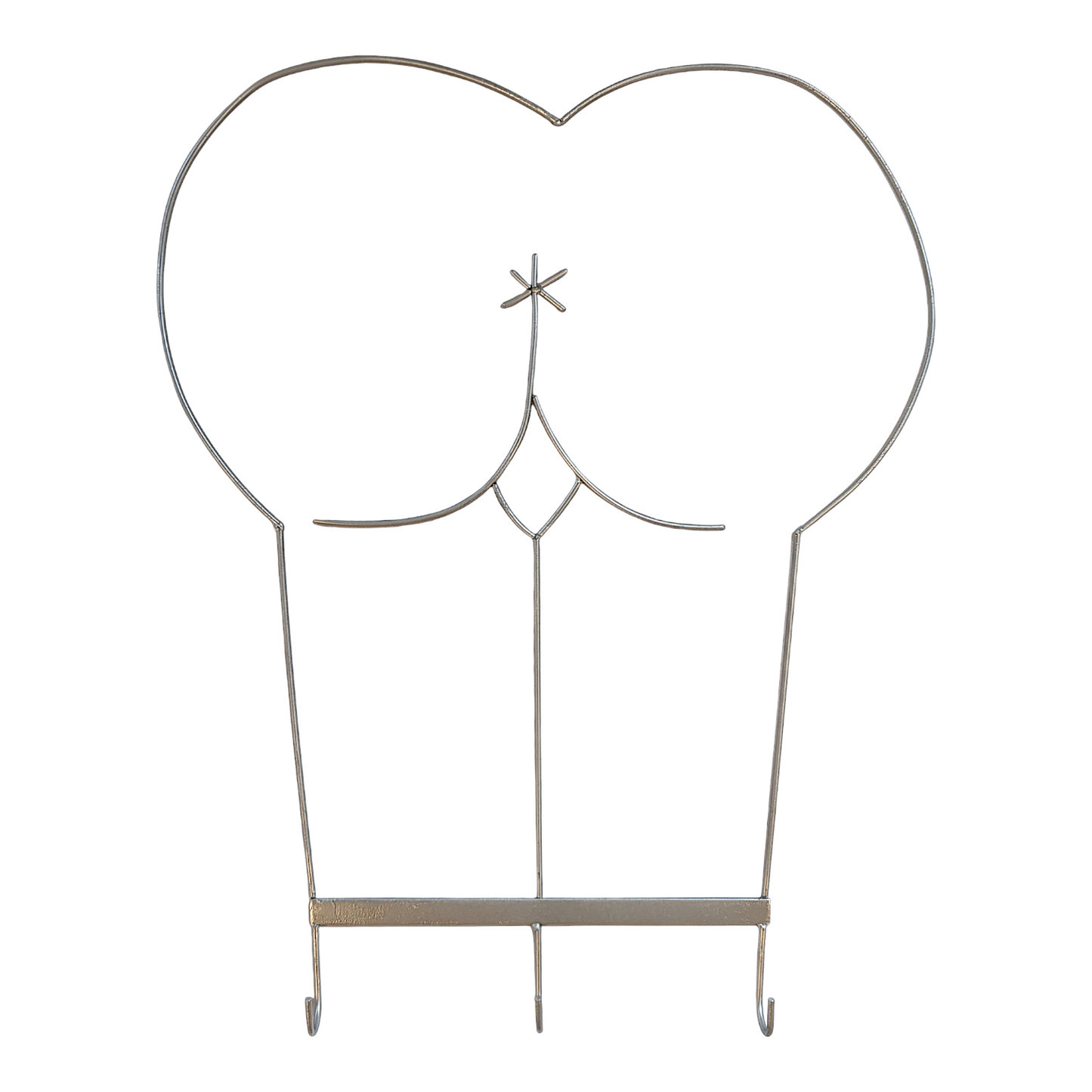 Dear Mrs. Fantasy
Soft Openings, 2025 
Welded steel sculpture
15 x 18.25 in