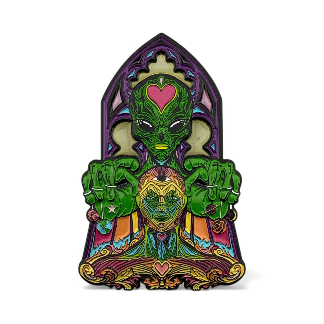 Ellie Paisley x Groundscore "Alien Overlord" Pin