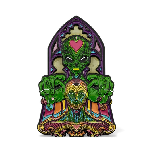 Ellie Paisley x Groundscore "Alien Overlord" Pin