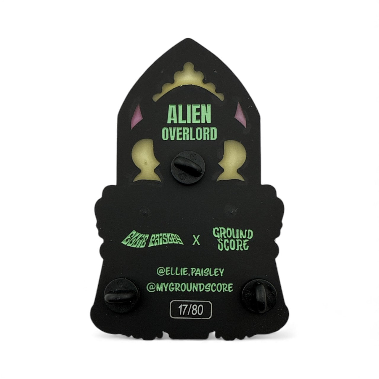 Ellie Paisley x Groundscore "Alien Overlord" Pin