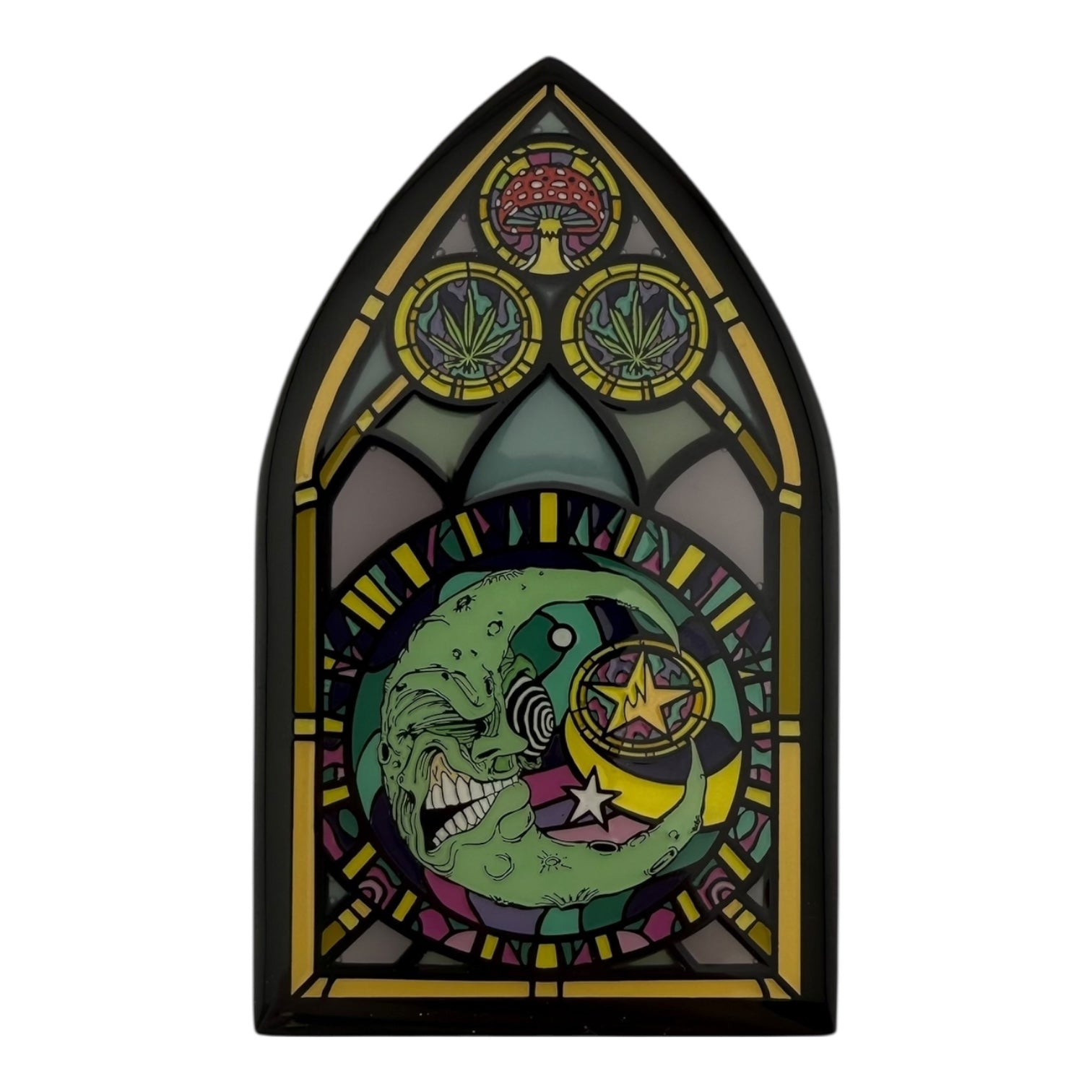 Ellie Paisley x Aaron Brooks x Groundscore
Cathedral Pin, 2025
2.5 x 4 in
Edition of 125
