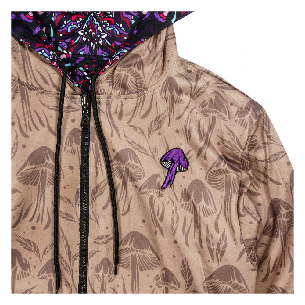 Ellie Paisley x Grassroots Bear Reversible Zip Up Hoodie
- Fully Reversible
- Sublimation Printing
- Embroidered Accents
- Armpit Stash Pocket
- Zipper Closure
- Limited Edition of 150