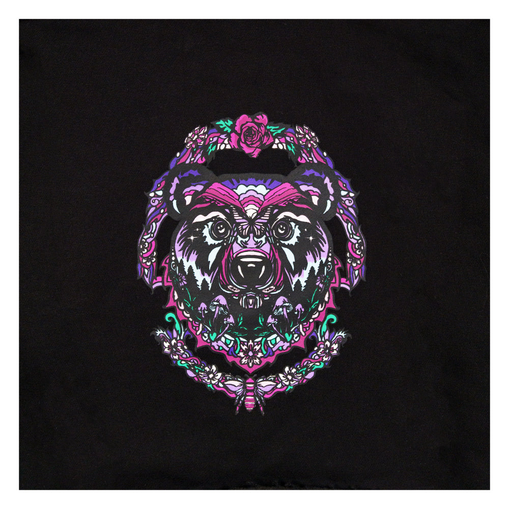 Ellie Paisley x Grassroots Bear Womens Crop Hoodie