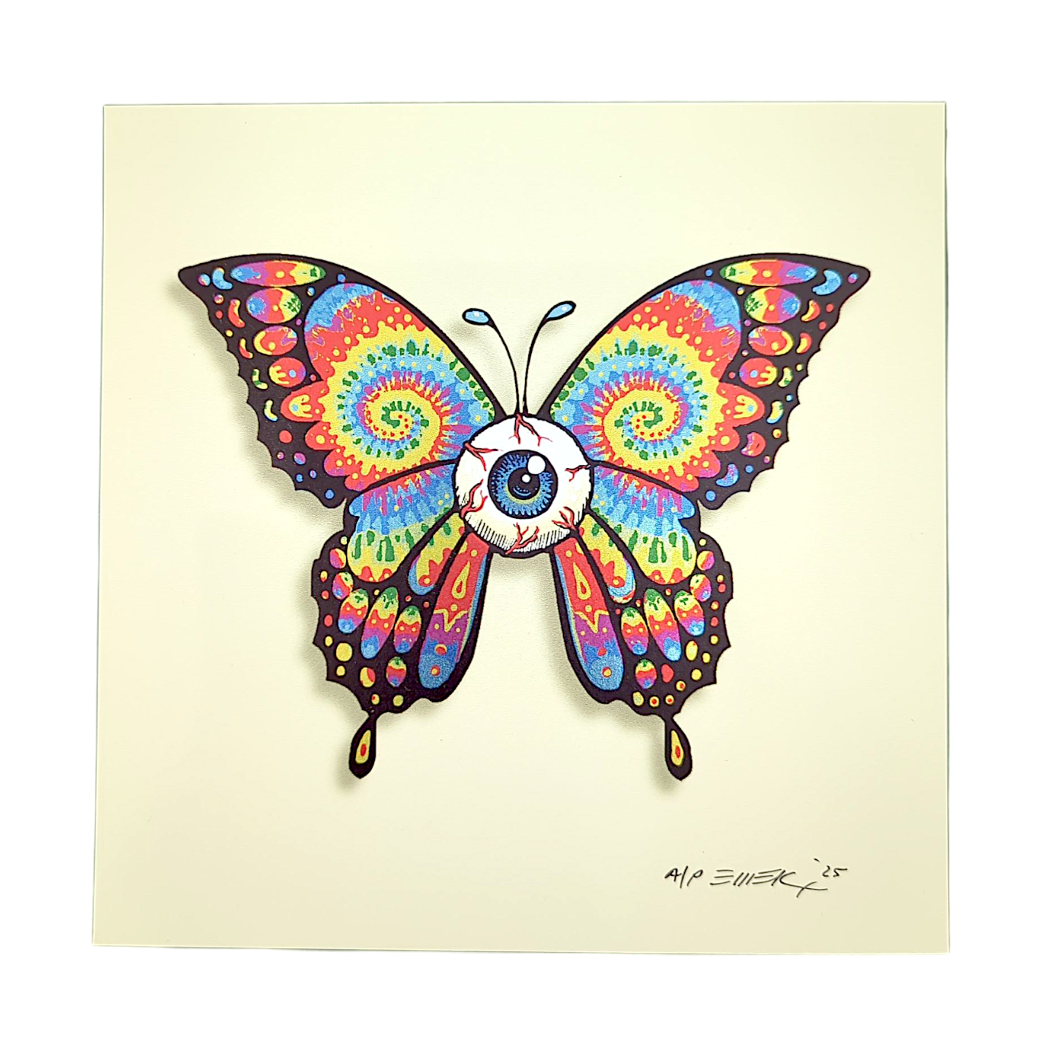 Slinger x Pyroscopic (The Parking Lot Collective)
LSD Flashback, 2025
Screen Print on Acid Free Archival Paper
14 x 17 in
Edition of 50

Hand Signed, Numbered + Dated by the artists.