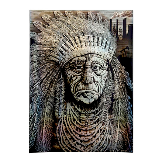 Emek Chief Holographic Sticker
