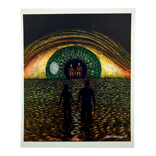 Emek 
Eternal Love, 2009 
Gicleé Print on Archival Paper with Straight Cut Edges 
6 x 7.25 in 

Hand signed + dated by the artist