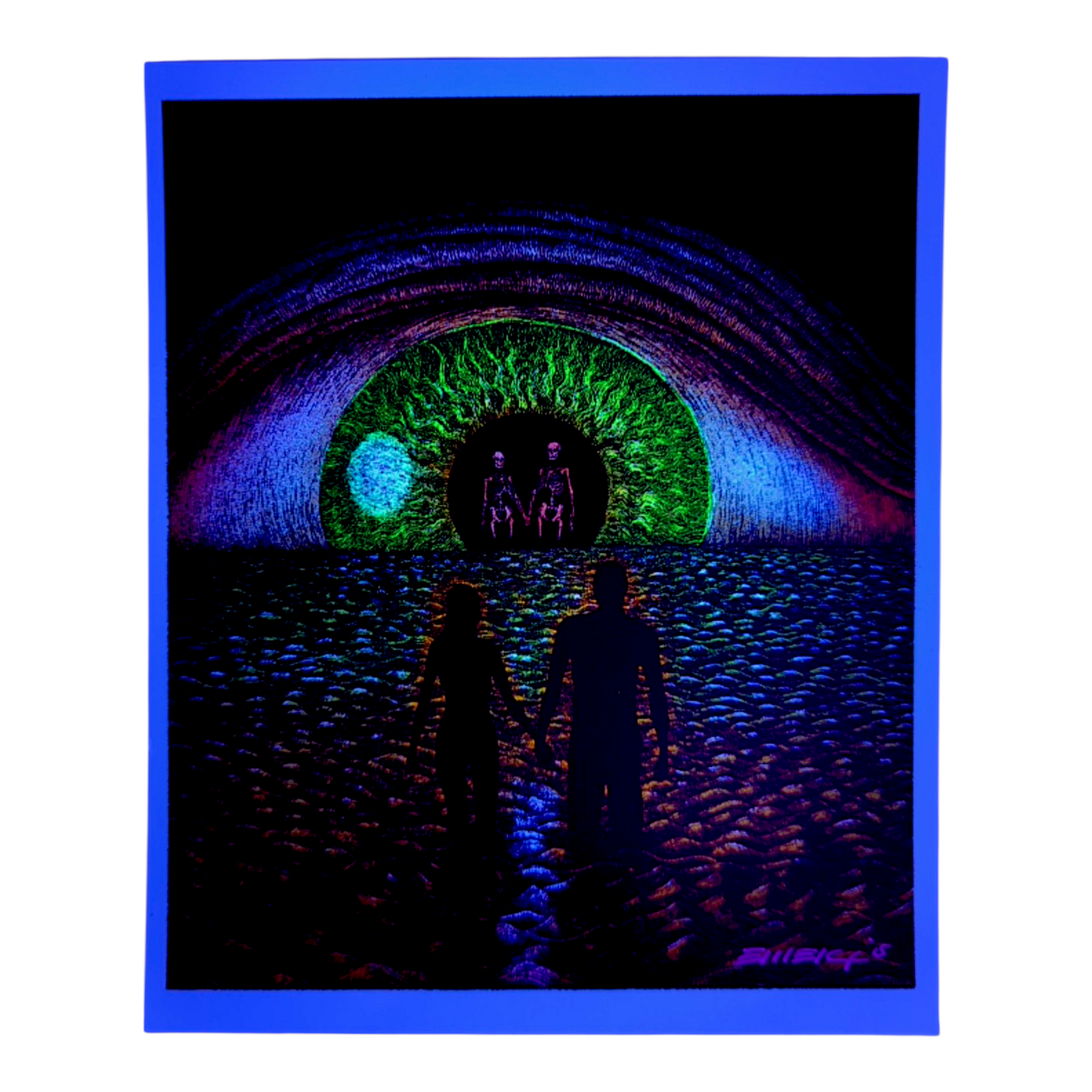 Emek 
Eternal Love, 2009 
Gicleé Print on Archival Paper with Straight Cut Edges 
6 x 7.25 in 

Hand signed + dated by the artist