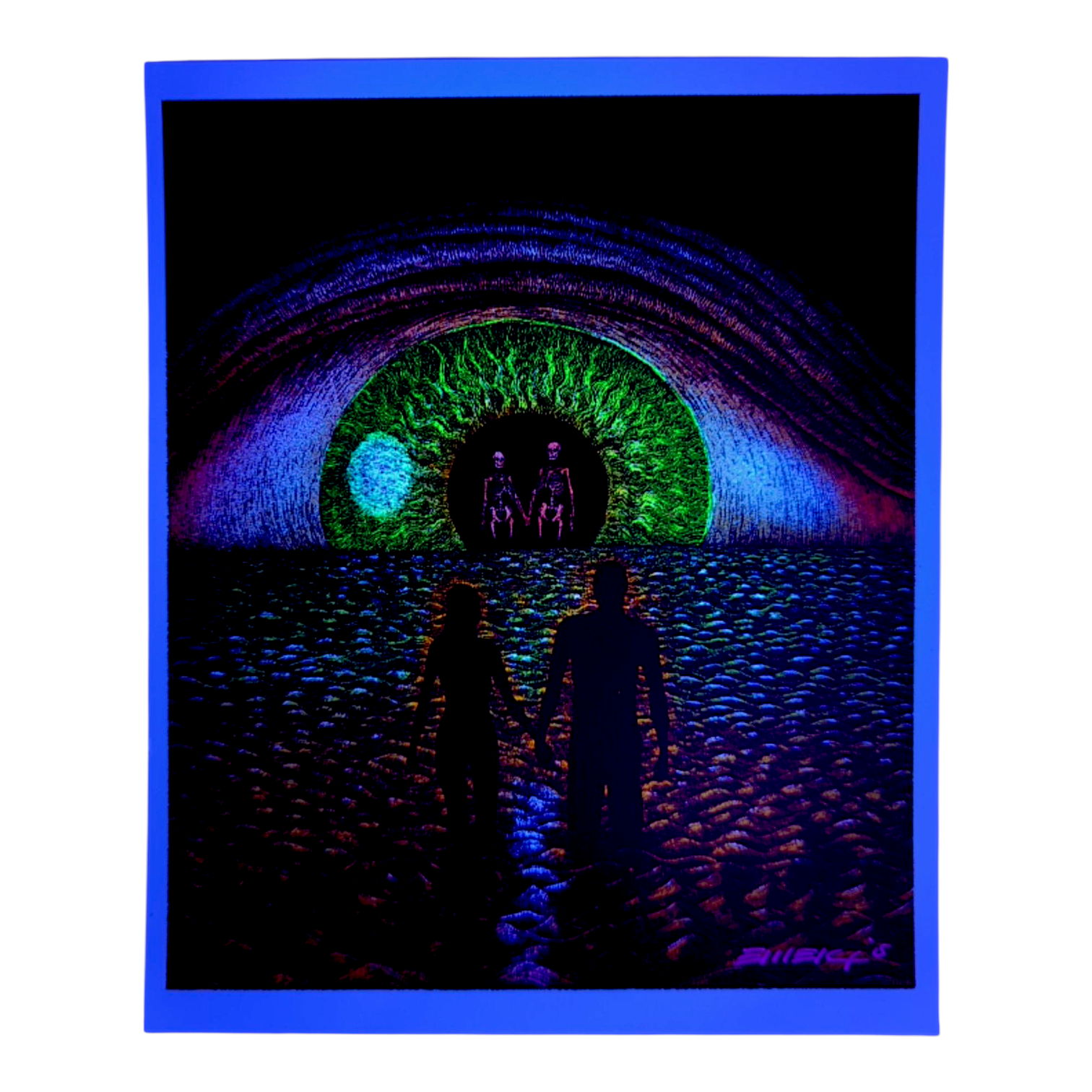 Emek 
Eternal Love, 2009 
Gicleé Print on Archival Paper with Straight Cut Edges 
6 x 7.25 in 

Hand signed + dated by the artist