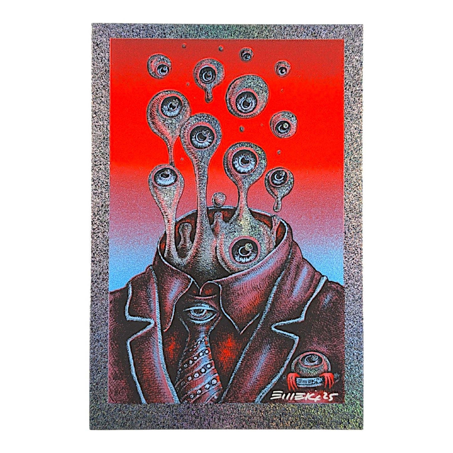 Emek "Eyeball Man" Mini Print