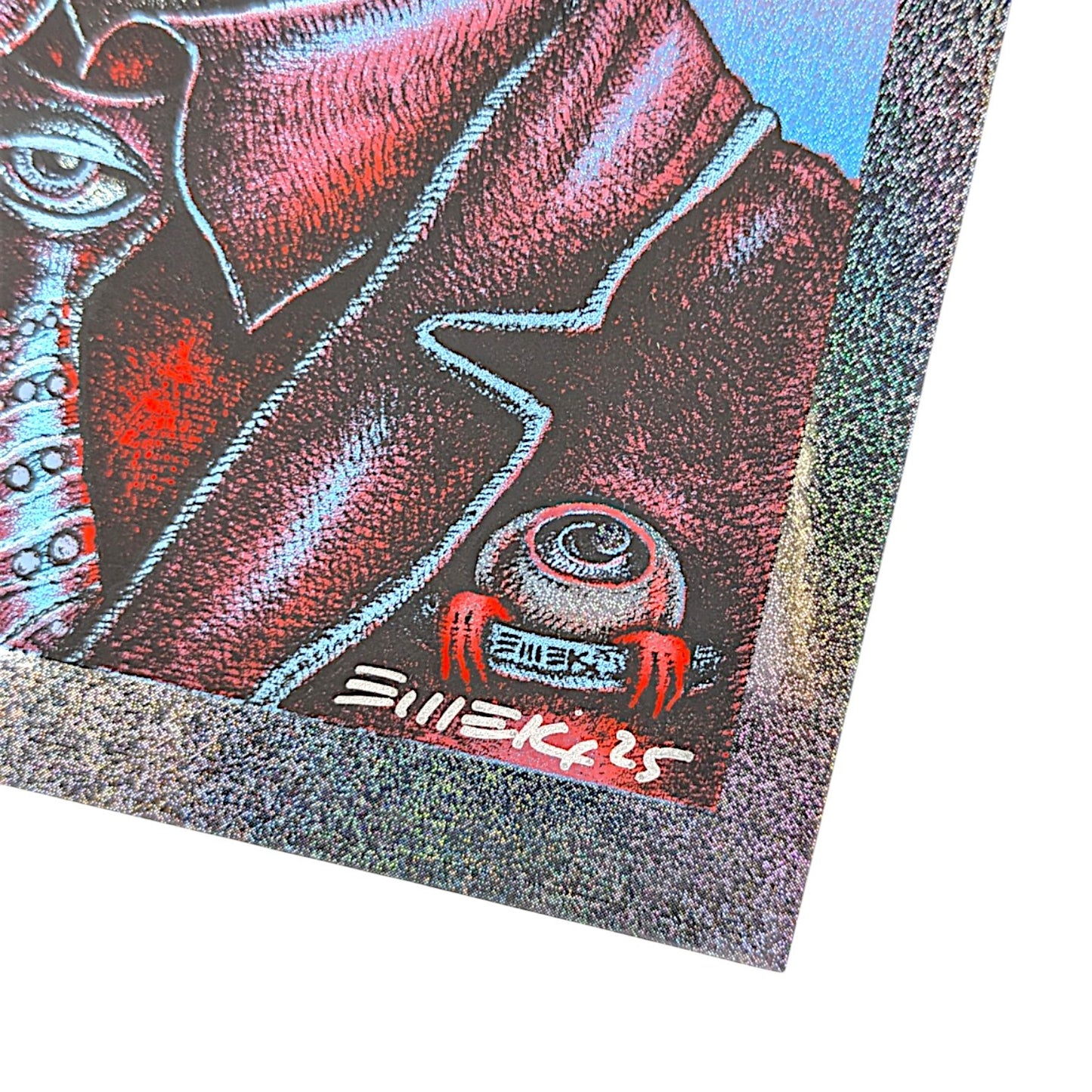 Emek "Eyeball Man" Mini Print