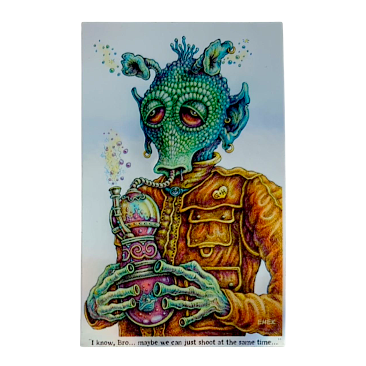 Emek I Know, Bro... Maybe We Can Just Shoot at the Same Time Sticker