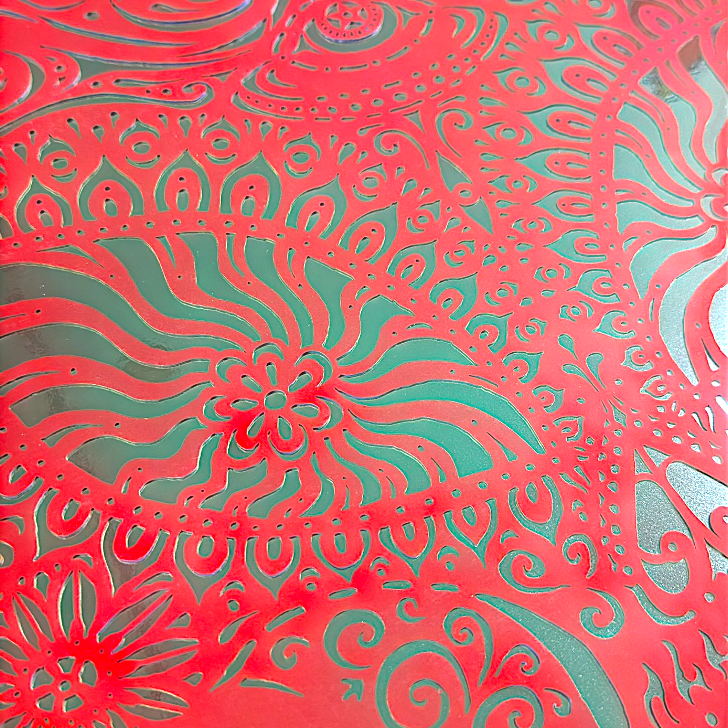 Emek
Jane's Addiction, Gorge 2009
Laser cut screen print over foil paper
13 x 24 in
Edition of 125

Hand signed, numbered, dated + doodled by the artist 