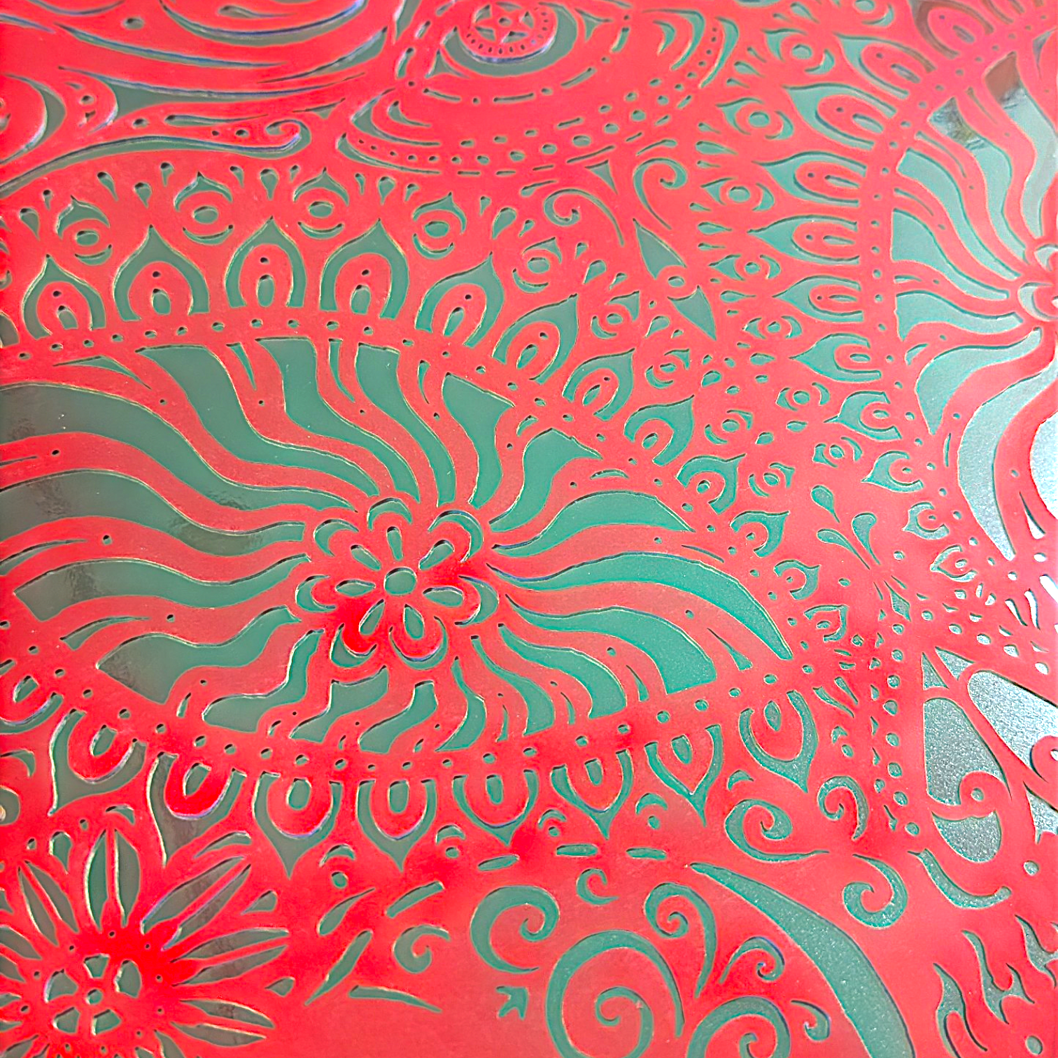 Emek
Jane's Addiction, Gorge 2009
Laser cut screen print over foil paper
13 x 24 in
Edition of 125

Hand signed, numbered, dated + doodled by the artist 