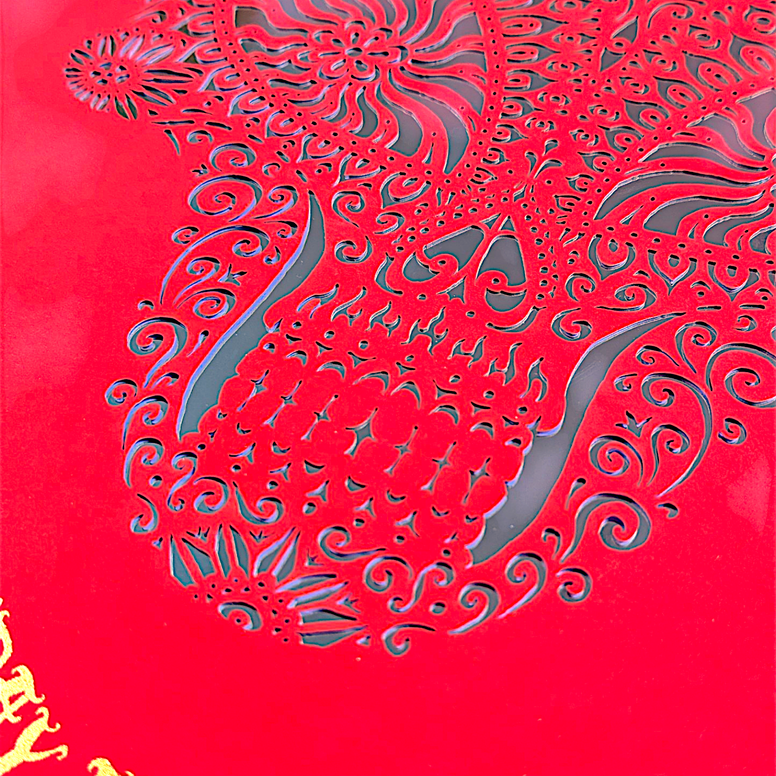 Emek
Jane's Addiction, Gorge 2009
Laser cut screen print over foil paper
13 x 24 in
Edition of 125

Hand signed, numbered, dated + doodled by the artist 