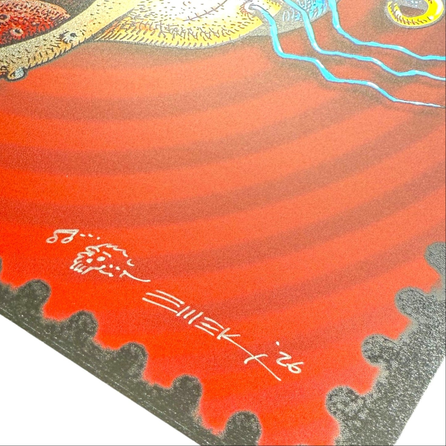 EMEK
MickEye Mouse, 2026
Print on sparkle foil paper
12 x 12 in

Hand signed + numbered by the artist
