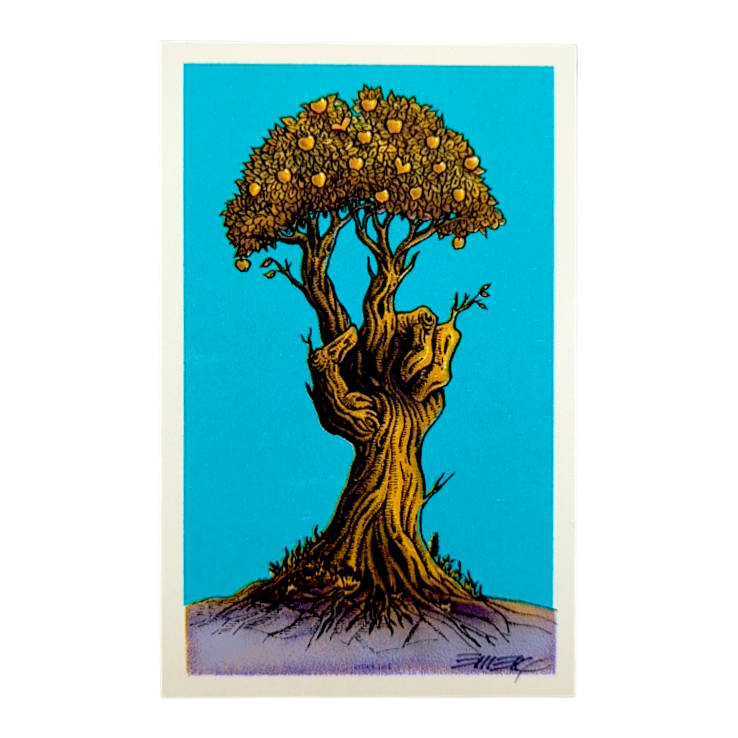 Emek
Peace Tree
Gicleé Print on Archival Paper with Straight Cut Edges
3.25 x 5 in

Hand signed by the artist.