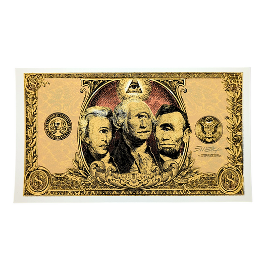 Emek 
President of the United States
Gicleé Print on Archival Paper with Straight Cut Edges 
7.5 x 4.25 in 

Hand signed by the artist 