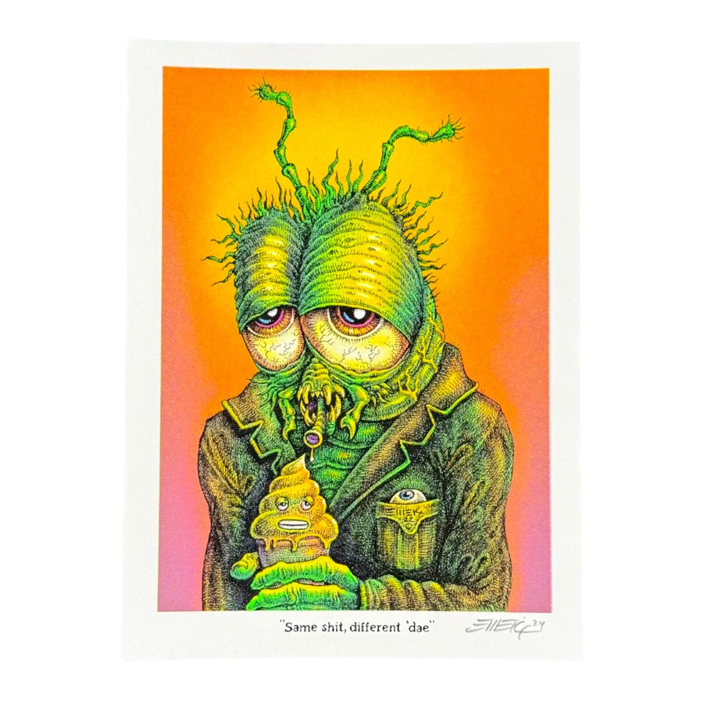 Emek "Same Shit, Different "Dae"" Print