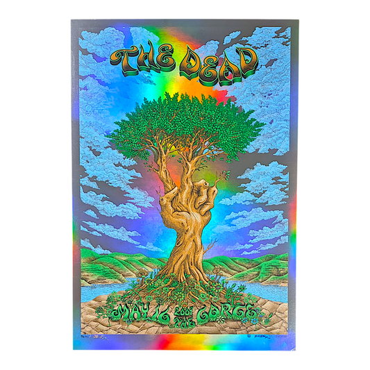 Emek
The Dead, Gorge 2009 (Peace Tree)
Screen print on foil paper
17 x 25 in
Edition of 30

Hand signed, numbered, dated + doodled by the artist

*Minor imperfection (bottom right) - Please contact us if you would like a condition report + additional photos / videos
