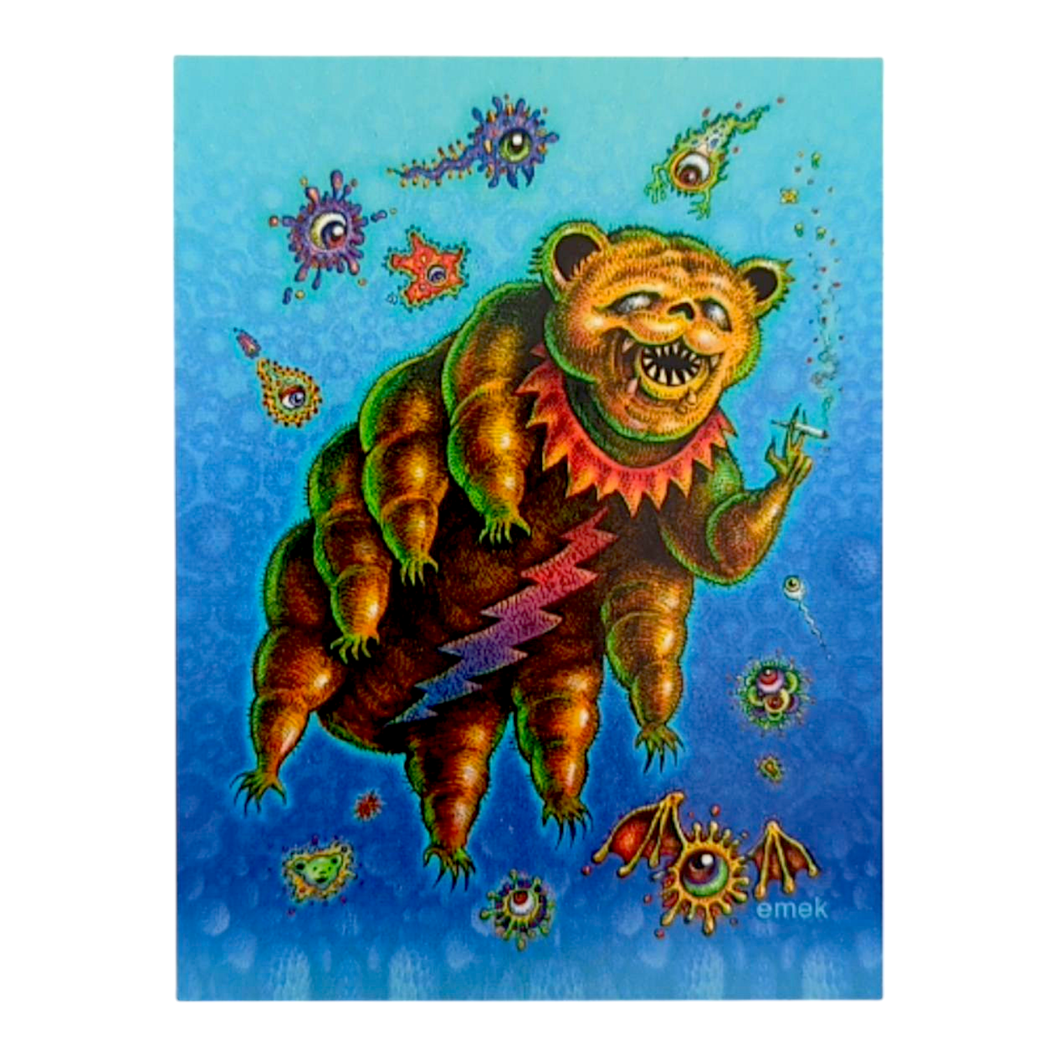 Emek Waterbear Thee Well Sticker