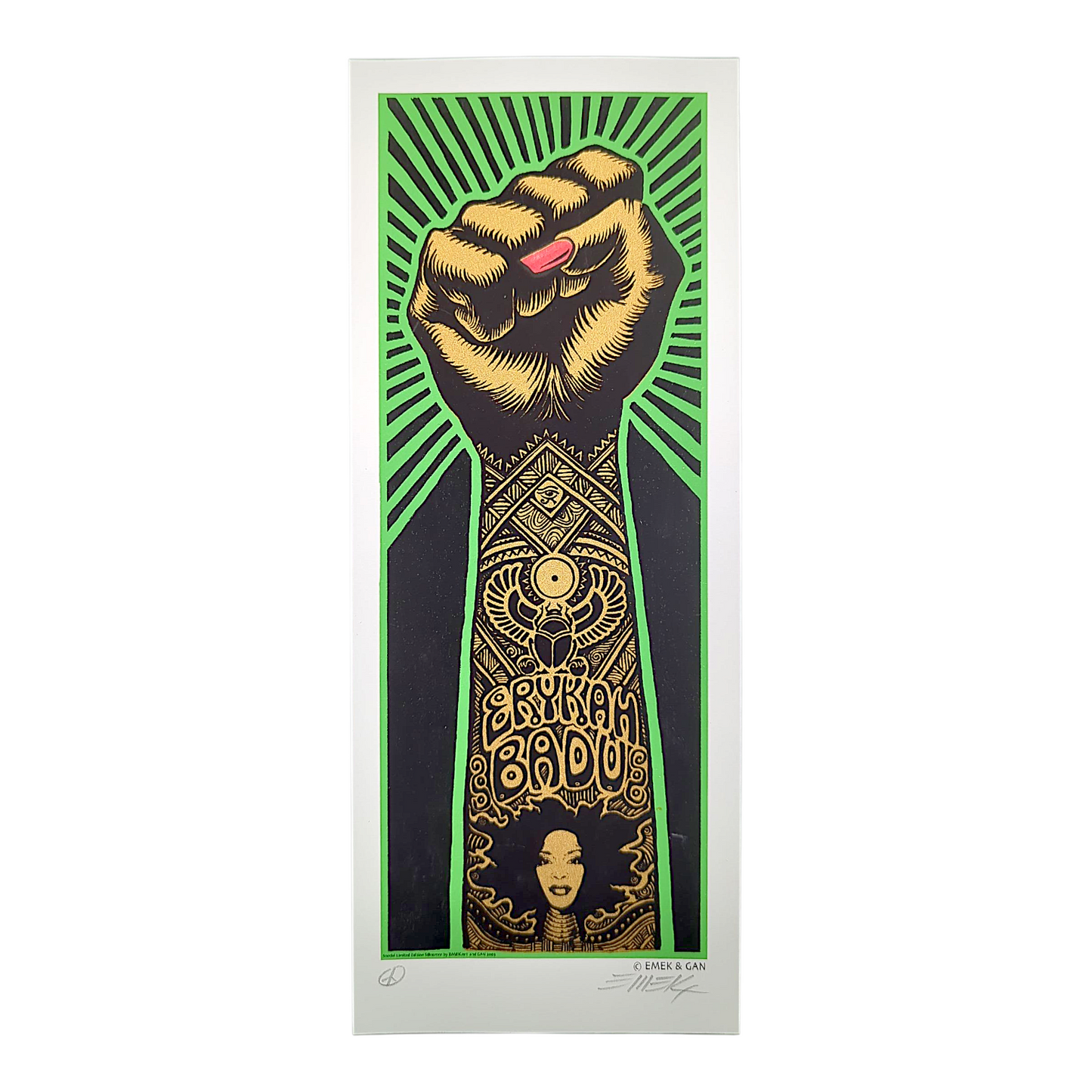 Emek x Gan Erykah Badu Mini Print