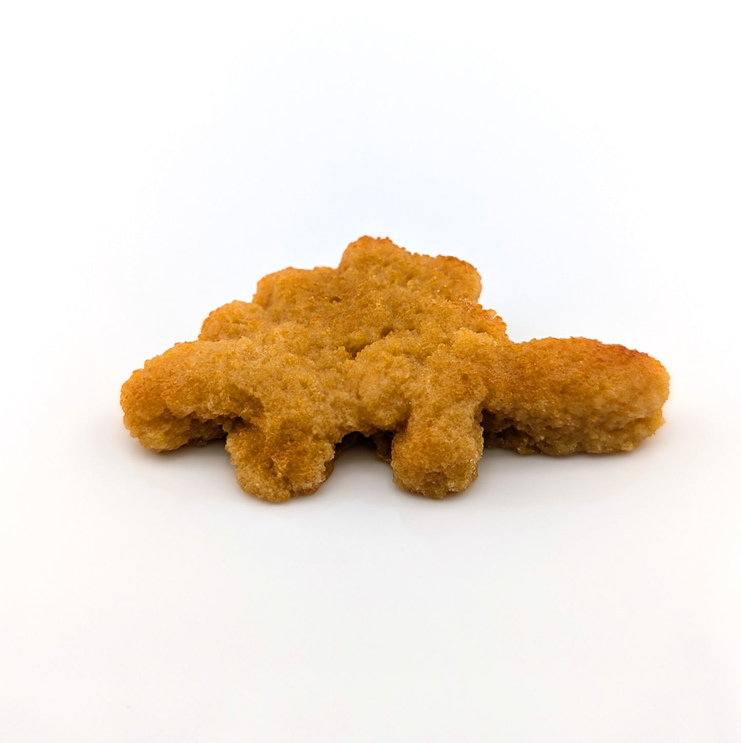 Eriko Kobayashi
Dino Nugget, 2024
Glass Sculpture
Approx 58 x 38 x 10 mm

From Eriko Kobayashi's Hyper-Realistic Glass Food Series