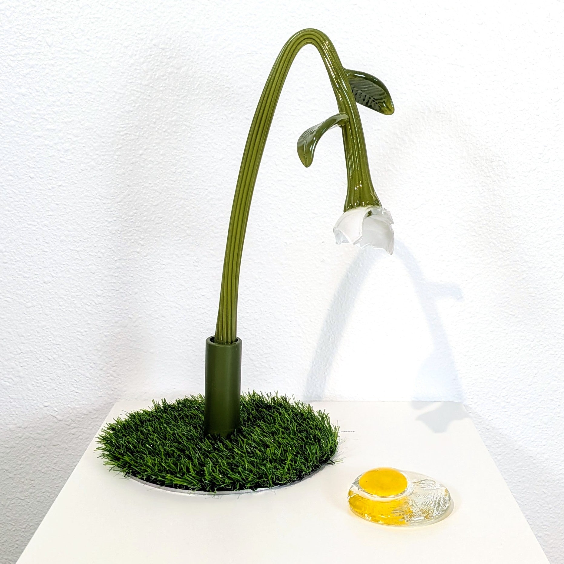 Eriko Kobayashi "Egg Plant (Bent)" Sculpture