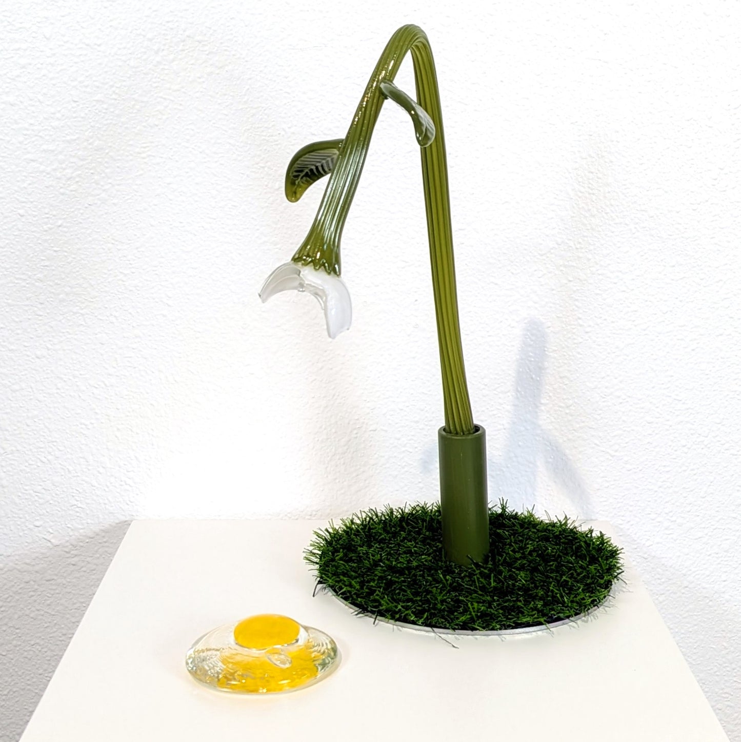 Eriko Kobayashi "Egg Plant (Bent)" Sculpture