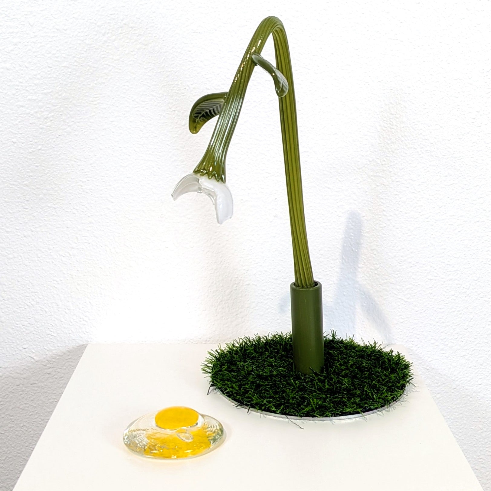 Eriko Kobayashi "Egg Plant (Bent)" Sculpture
