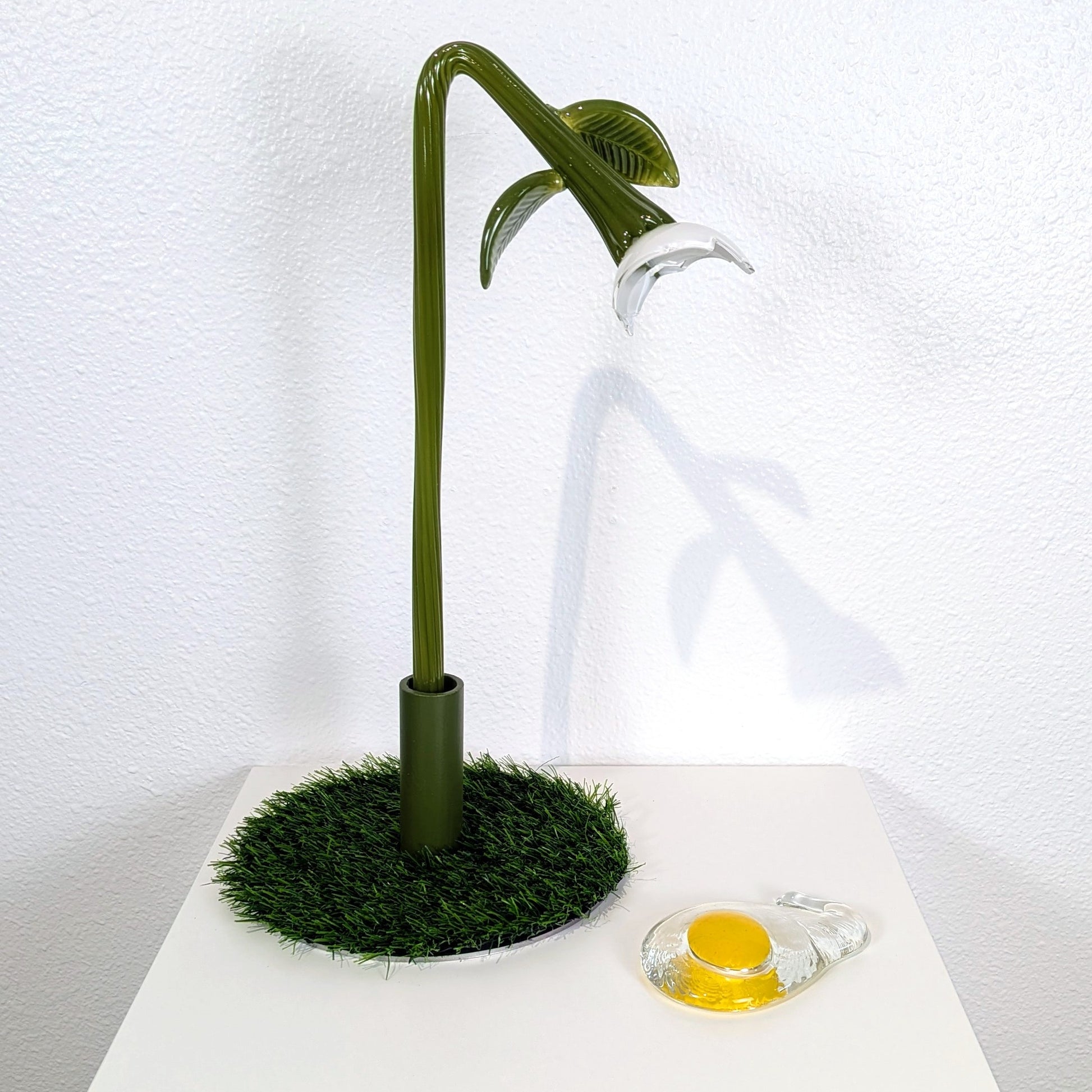 Eriko Kobayashi "Egg Plant (Bent)" Sculpture