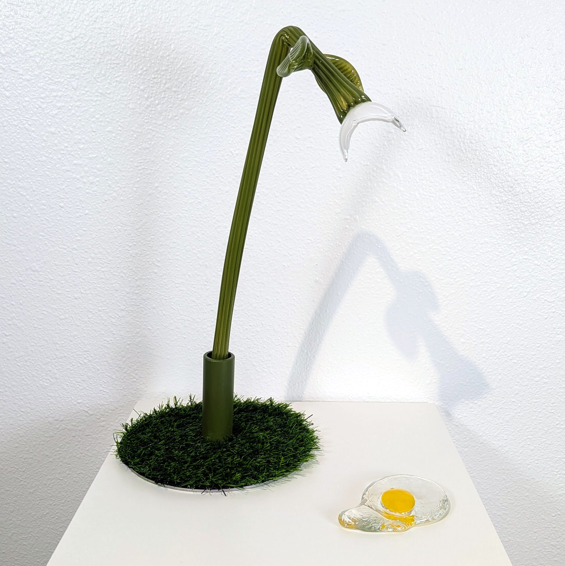 Eriko Kobayashi "Egg Plant (Bent)" Sculpture