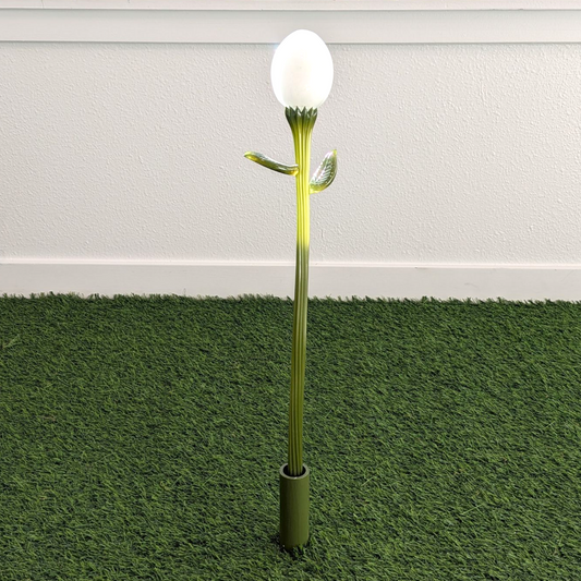 Eriko Kobayashi "Egg Plant (Straight)" Glass Sculpture