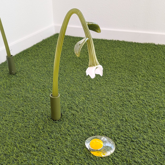 Eriko Kobayashi "Egg Plants (Bent)" Sculpture