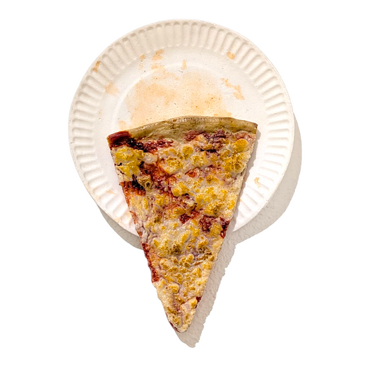 Eriko Kobayashi "Pizza Slice" Wall Mount Sculpture