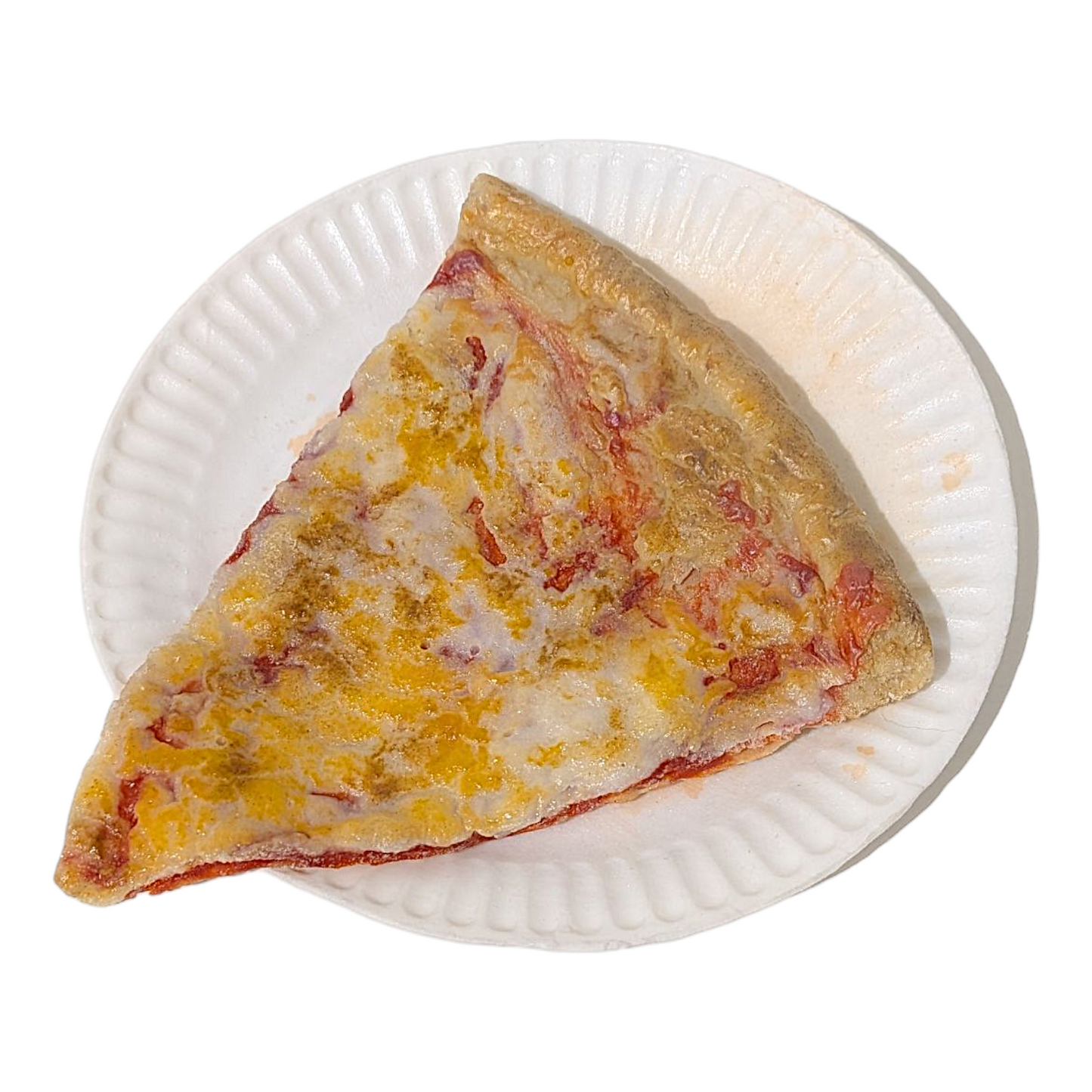 Eriko Kobayashi "Pizza Slice on Paper Plate" Sculpture