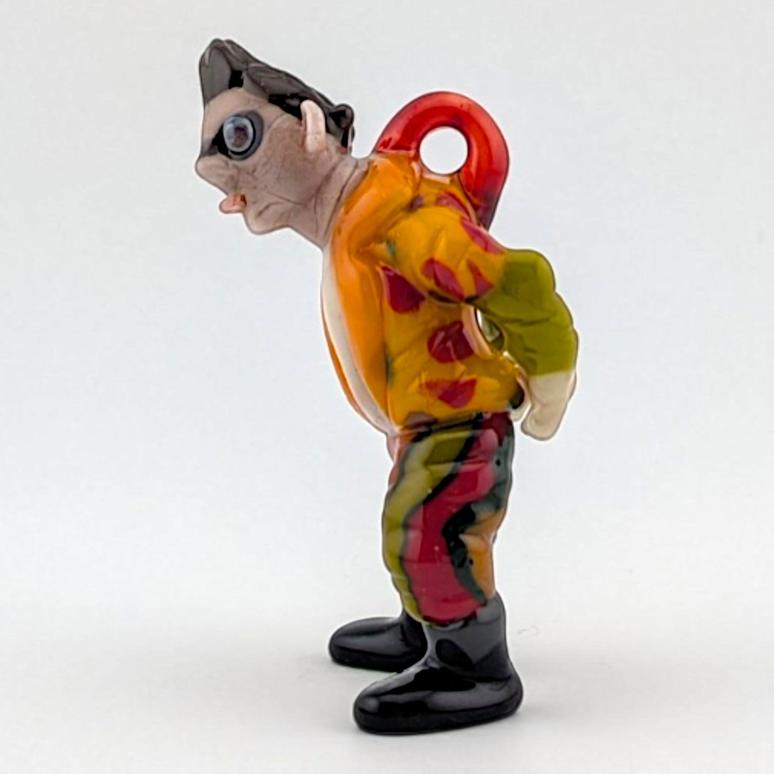 Ethan Windy Ace V, 2026 Borosilicate glass sculpture 28 x 23 x 66 mm Hand signed + dated by the artist