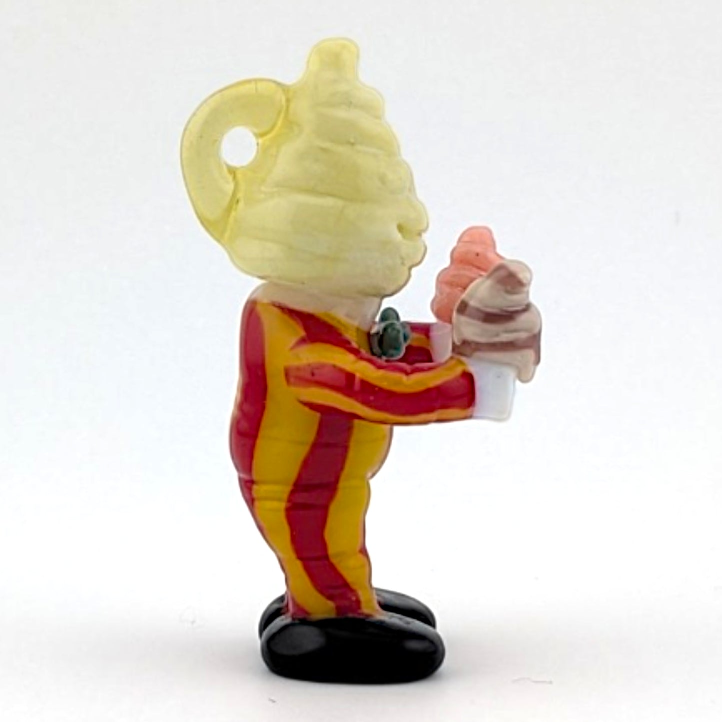Ethan Windy Mr. Tasty, 2026 Borosilicate glass sculpture 28 x 27 x 62 mm Hand signed + dated by the artist