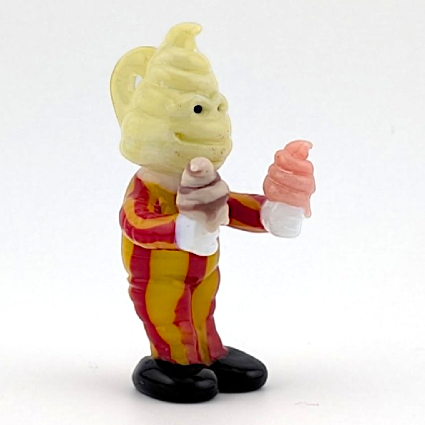 Ethan Windy Mr. Tasty, 2026 Borosilicate glass sculpture 28 x 27 x 62 mm Hand signed + dated by the artist