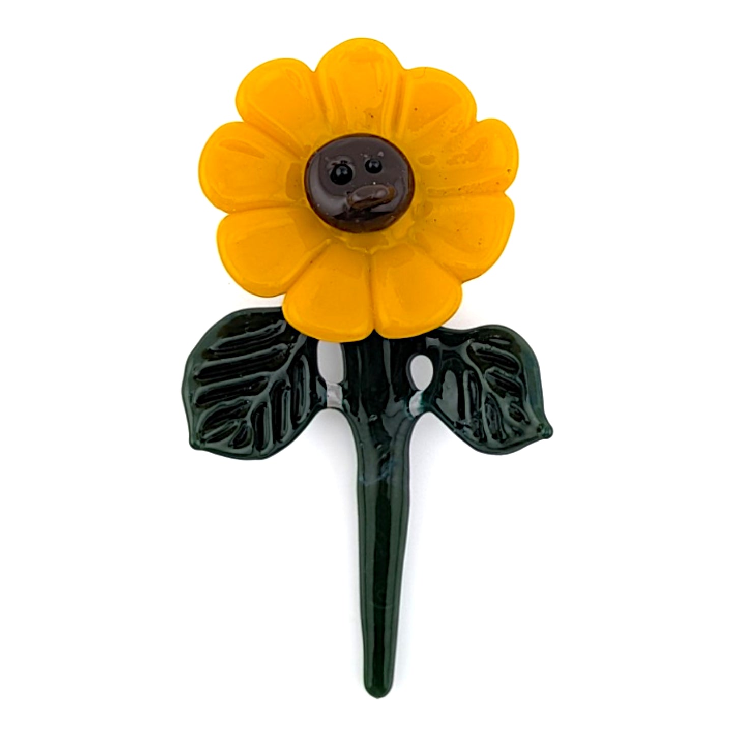 Ethan Windy Pothead #2 , 2026 Borosilicate glass sculpture 33 x 26 x 70 mm Hand signed + dated by the artist