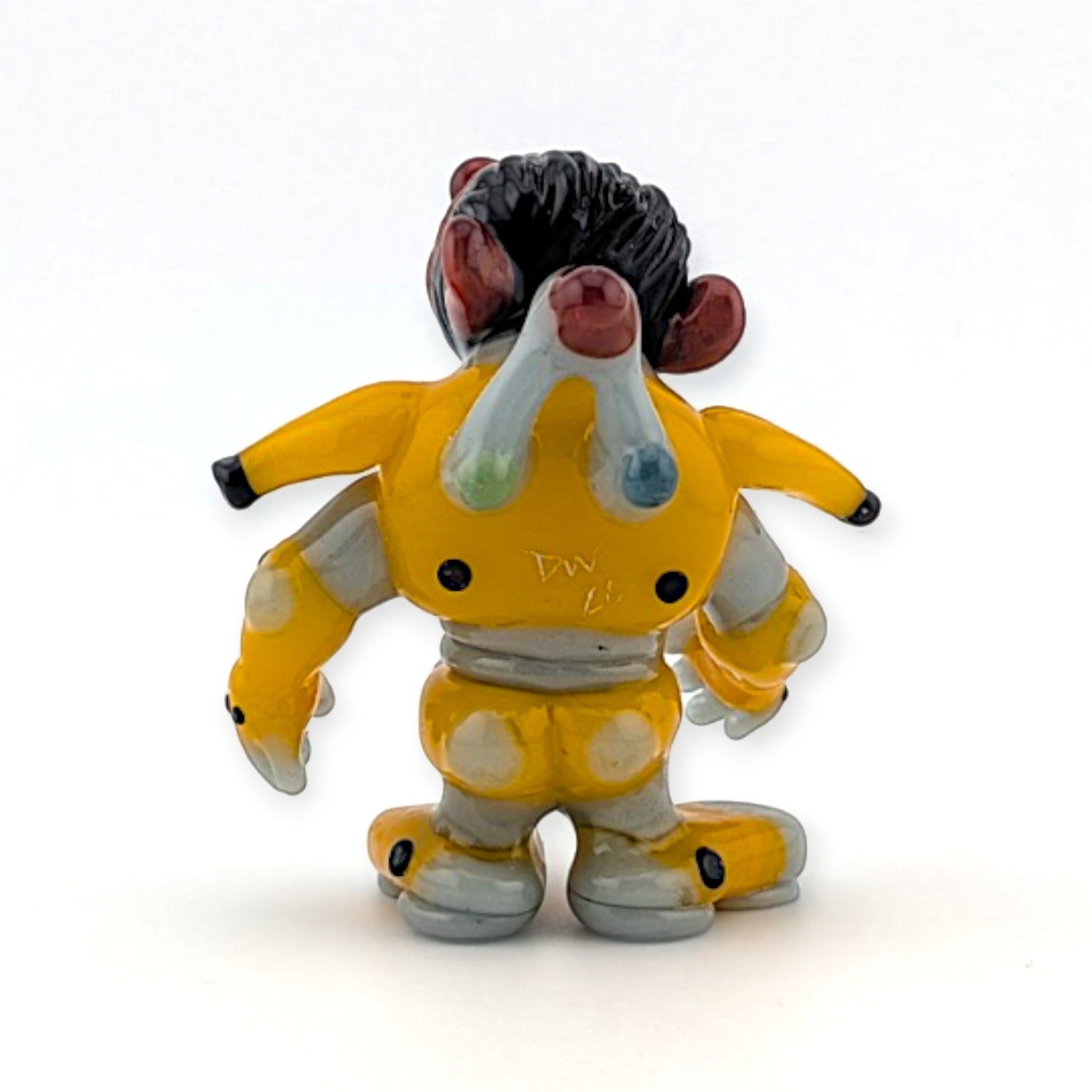 Ethan Windy Sgt. Bananas, 2026 Borosilicate glass sculpture 51 x 43 x 60 mm Hand signed + dated by the artist