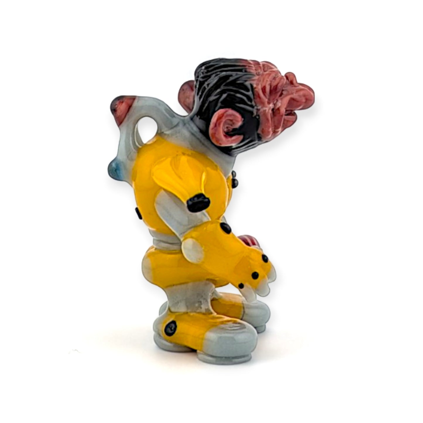 Ethan Windy Sgt. Bananas, 2026 Borosilicate glass sculpture 51 x 43 x 60 mm Hand signed + dated by the artist