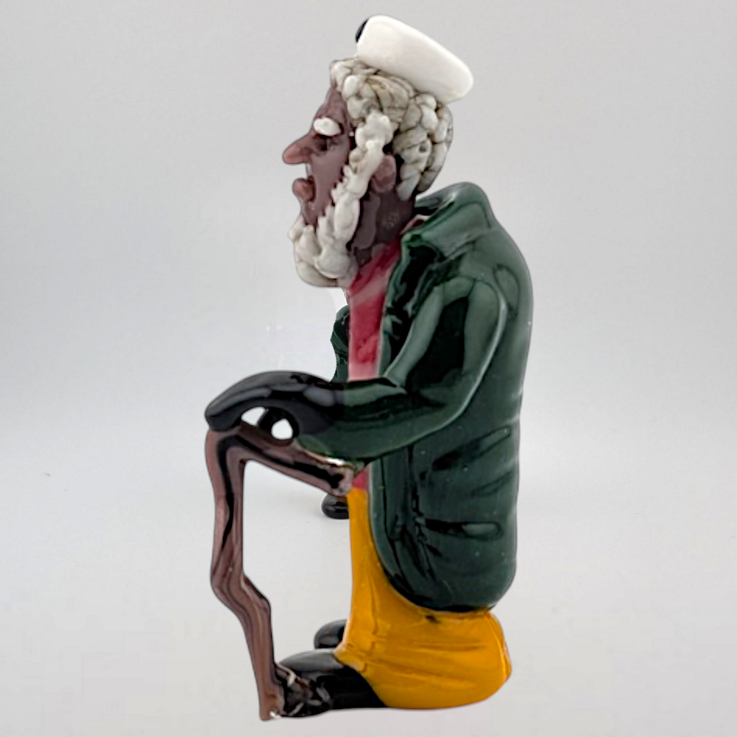 Ethan Windy The Worthy Sailor, 2026 Borosilicate glass sculpture 34 x 18 x 64 mm Hand signed + dated by the artist