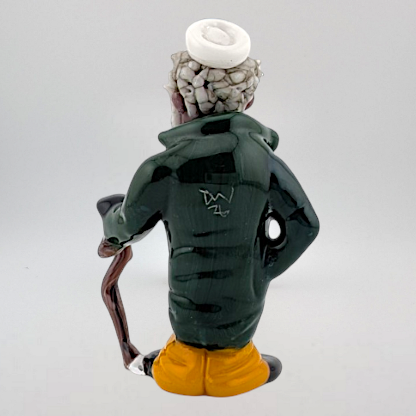 Ethan Windy The Worthy Sailor, 2026 Borosilicate glass sculpture 34 x 18 x 64 mm Hand signed + dated by the artist