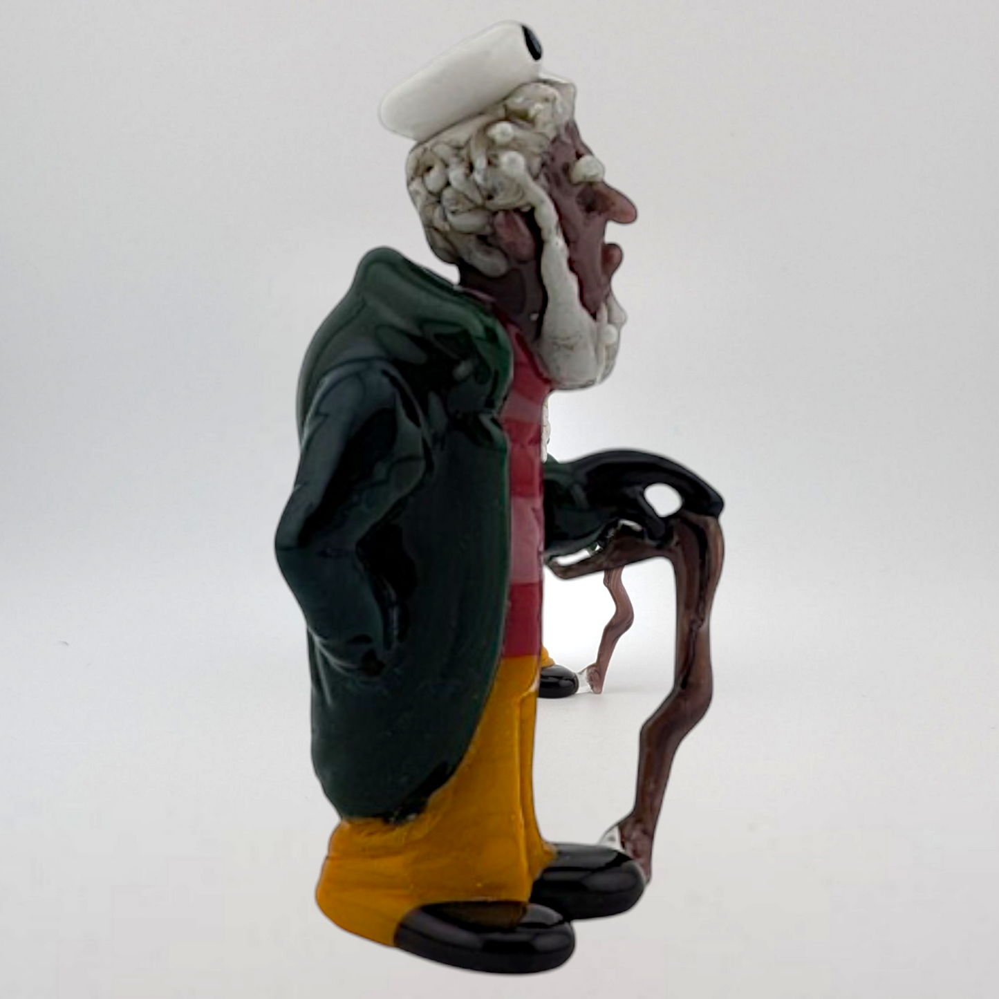 Ethan Windy "The Worthy Sailor" Glass Sculpture