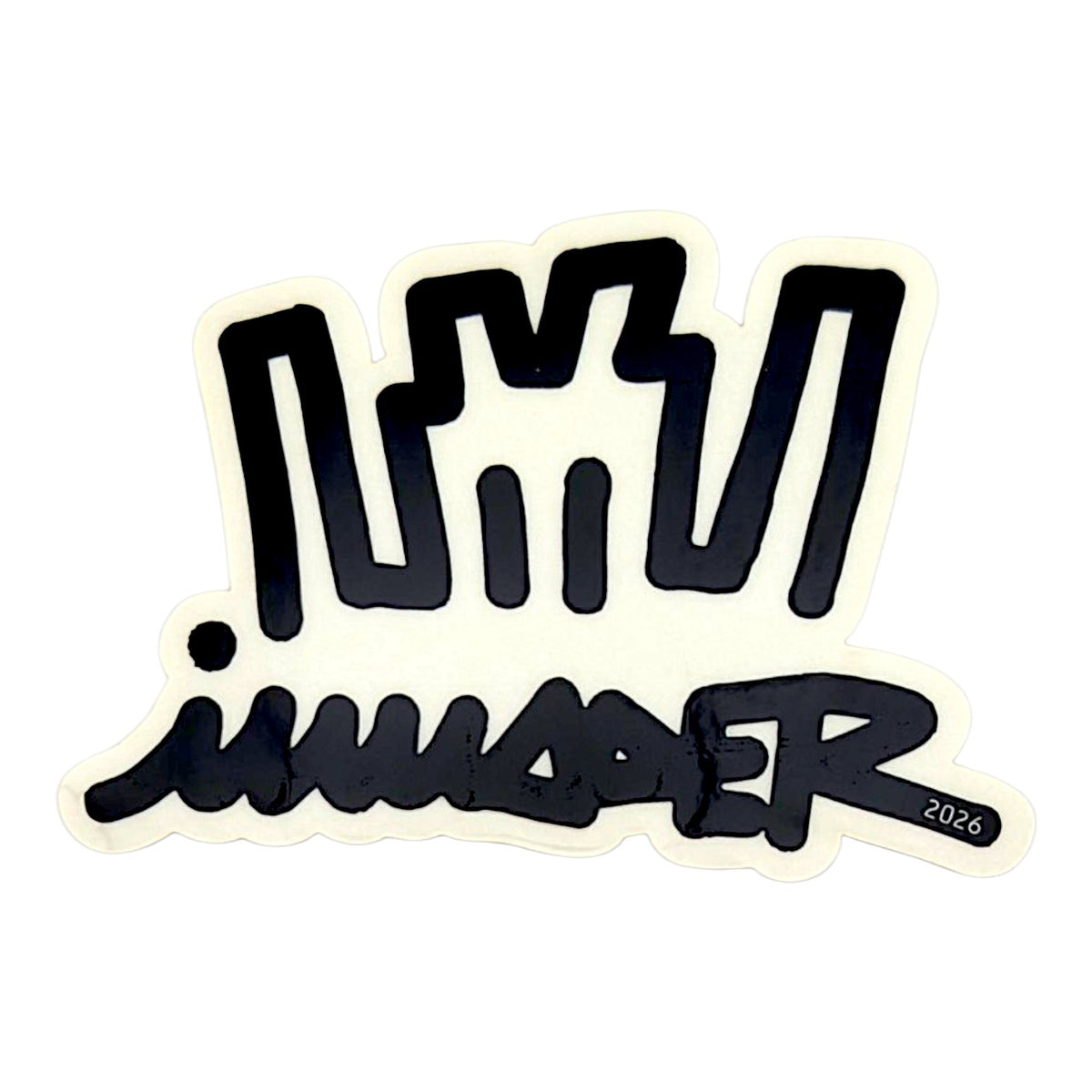 Invader
Beyond The Streets Paris V2, 2026
Pack of 12 vinyl stickers
Dimensons vary