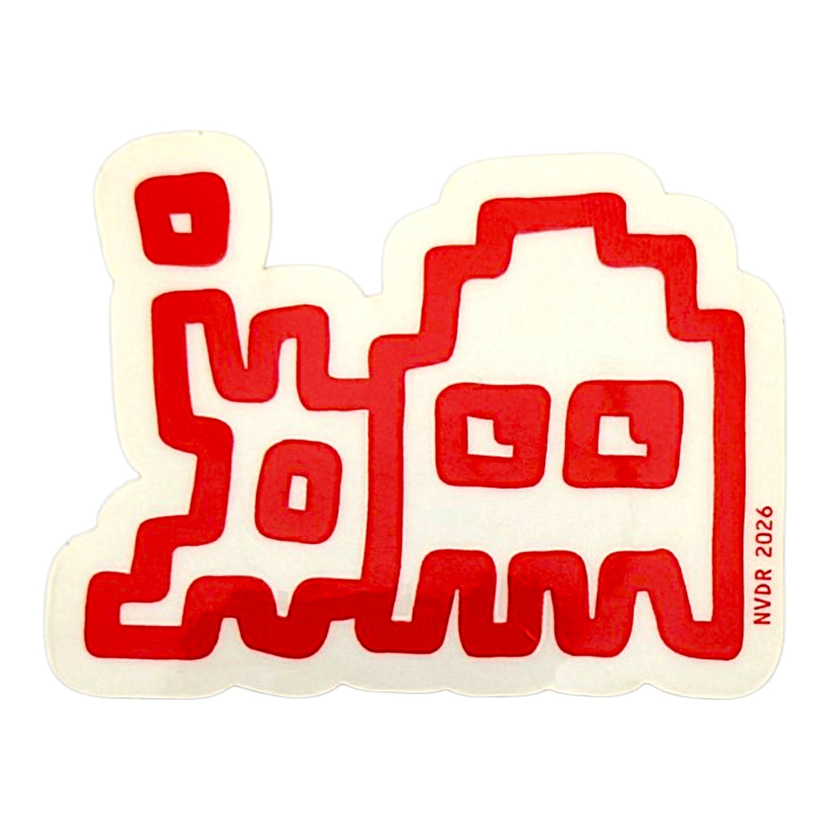 Invader
Beyond The Streets Paris V2, 2026
Pack of 12 vinyl stickers
Dimensons vary