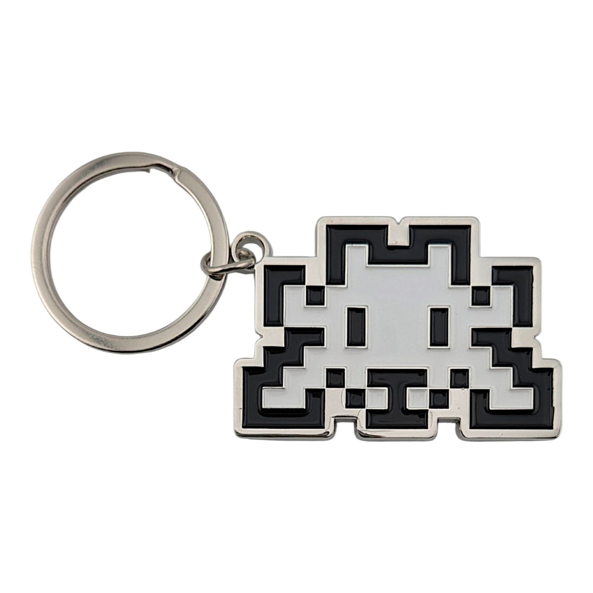 Invader Was Here
Black & White, 2026
Metal Keychain
2.8 x 1.25