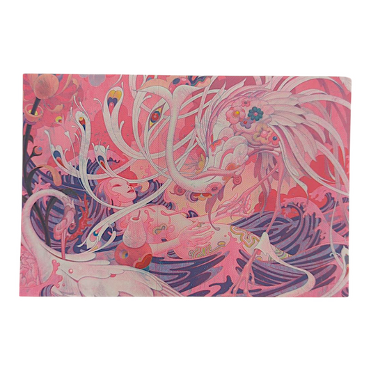 James Jean “Adrift III” Postcard

Offset lithograph on postcard
4 x 6 in
Features a reproduction of James Jean’s "Adrift III" (2020)